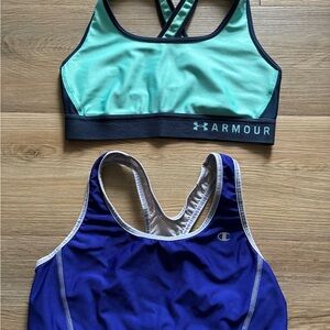 Under Armour & Champion Sports Bras